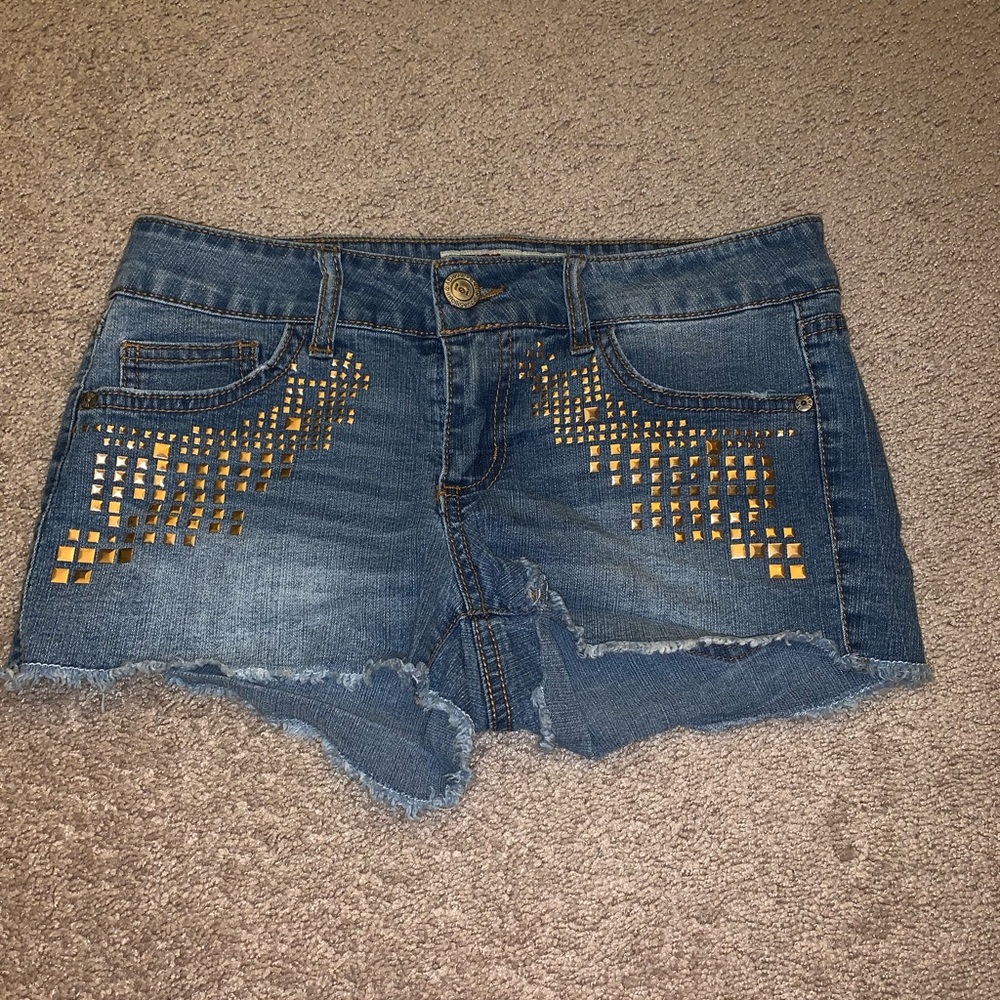 LEI Ashley lowrise jean shorts